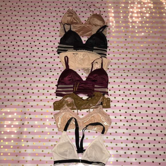 Victoria secret bralettes 7 piece